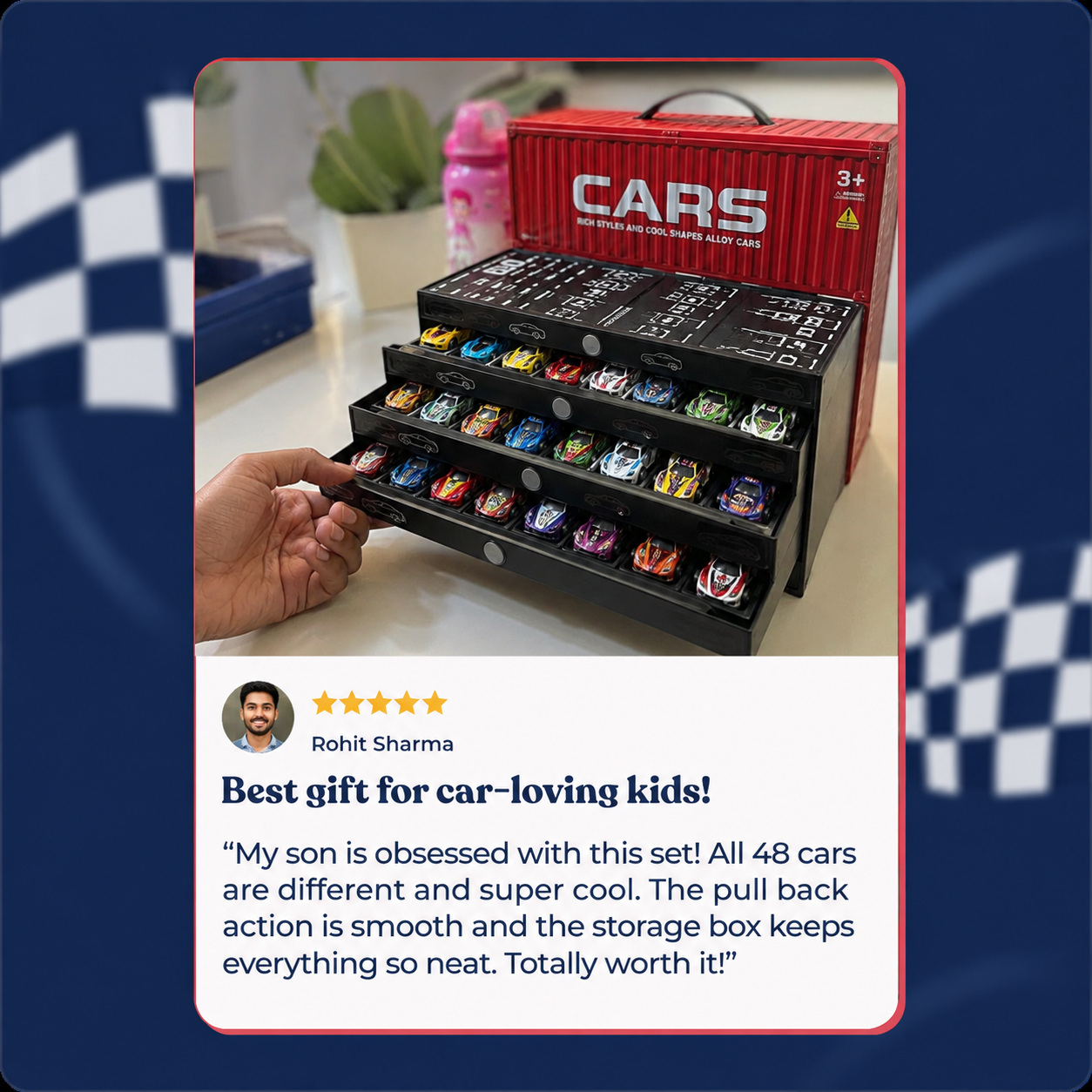 48 Racing Car Set