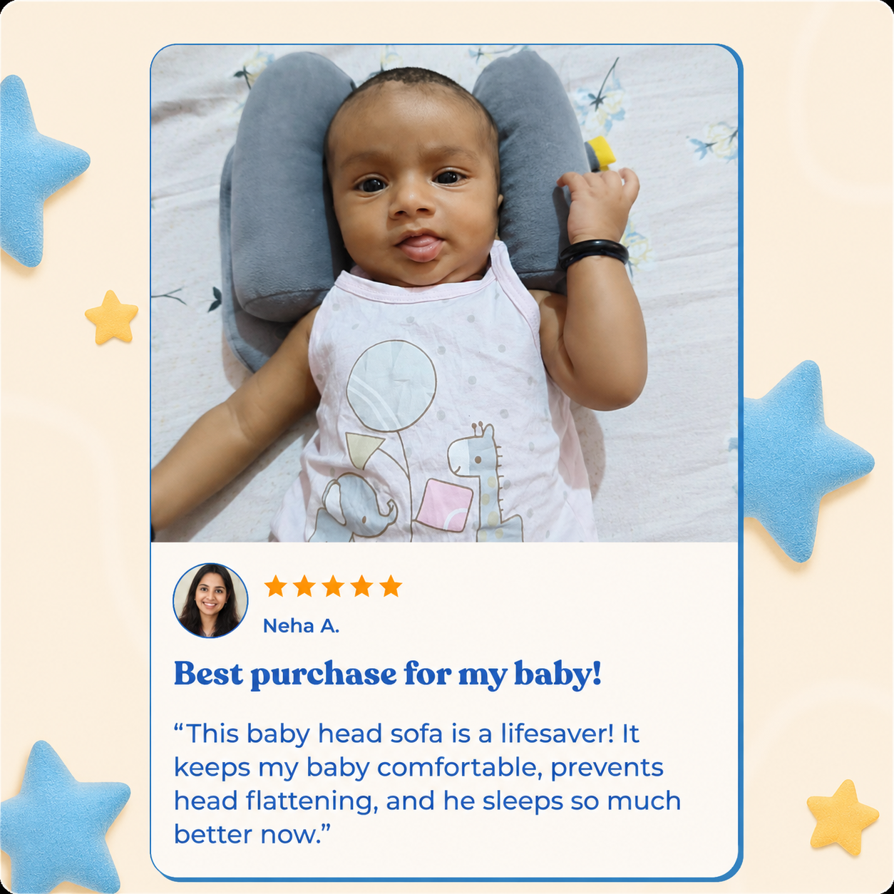 Baby Head Pillow