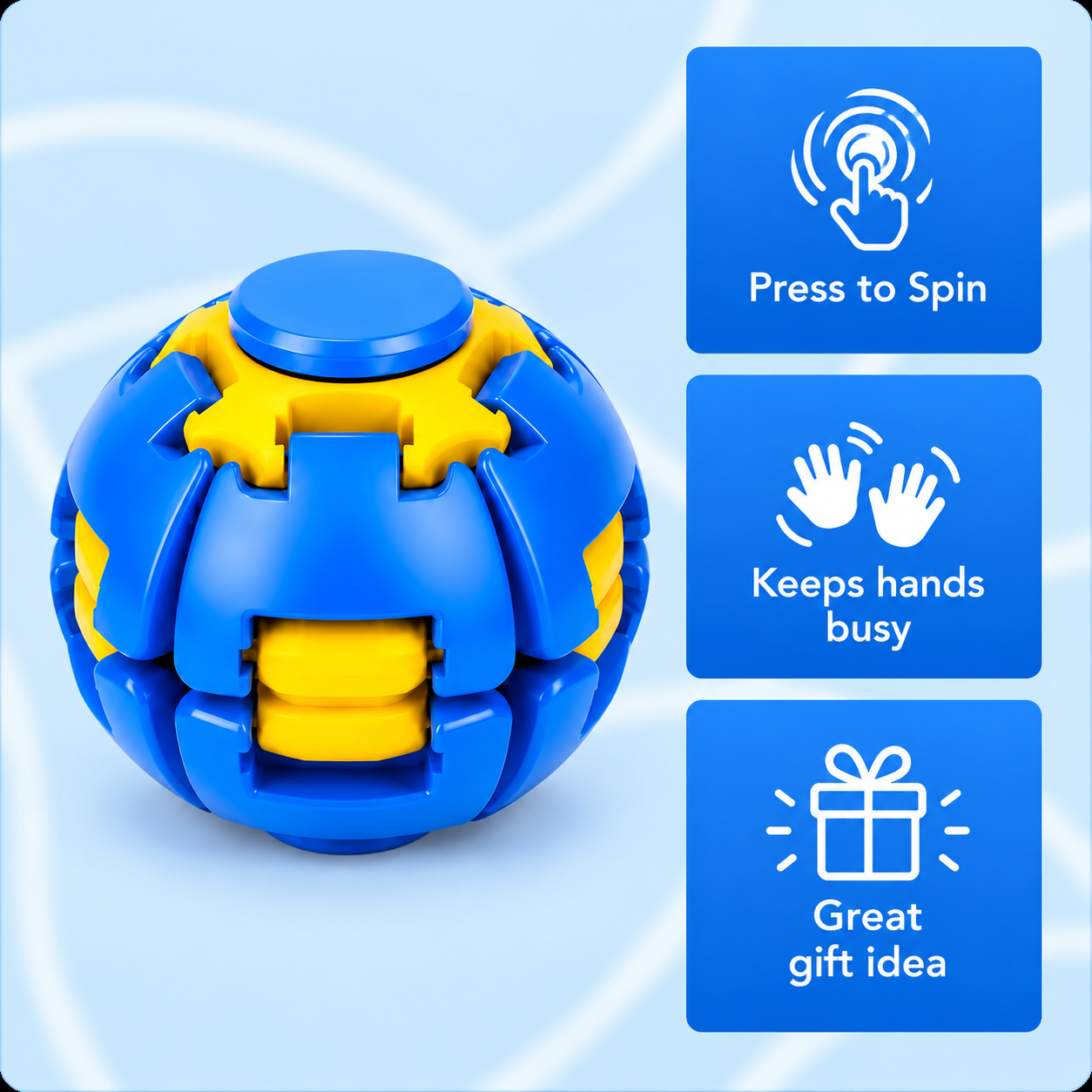 Gear Fidget Ball