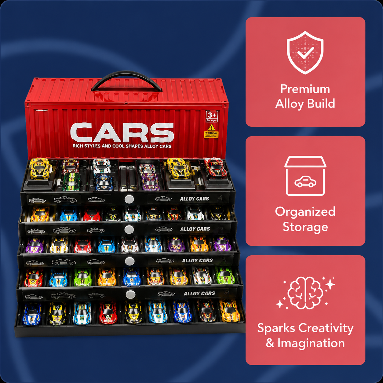 48 Racing Car Set
