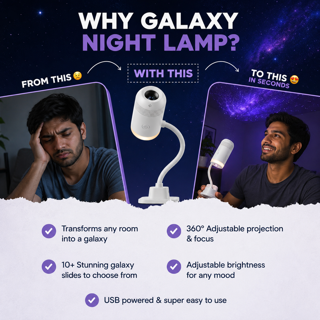 Galaxy Light Projector