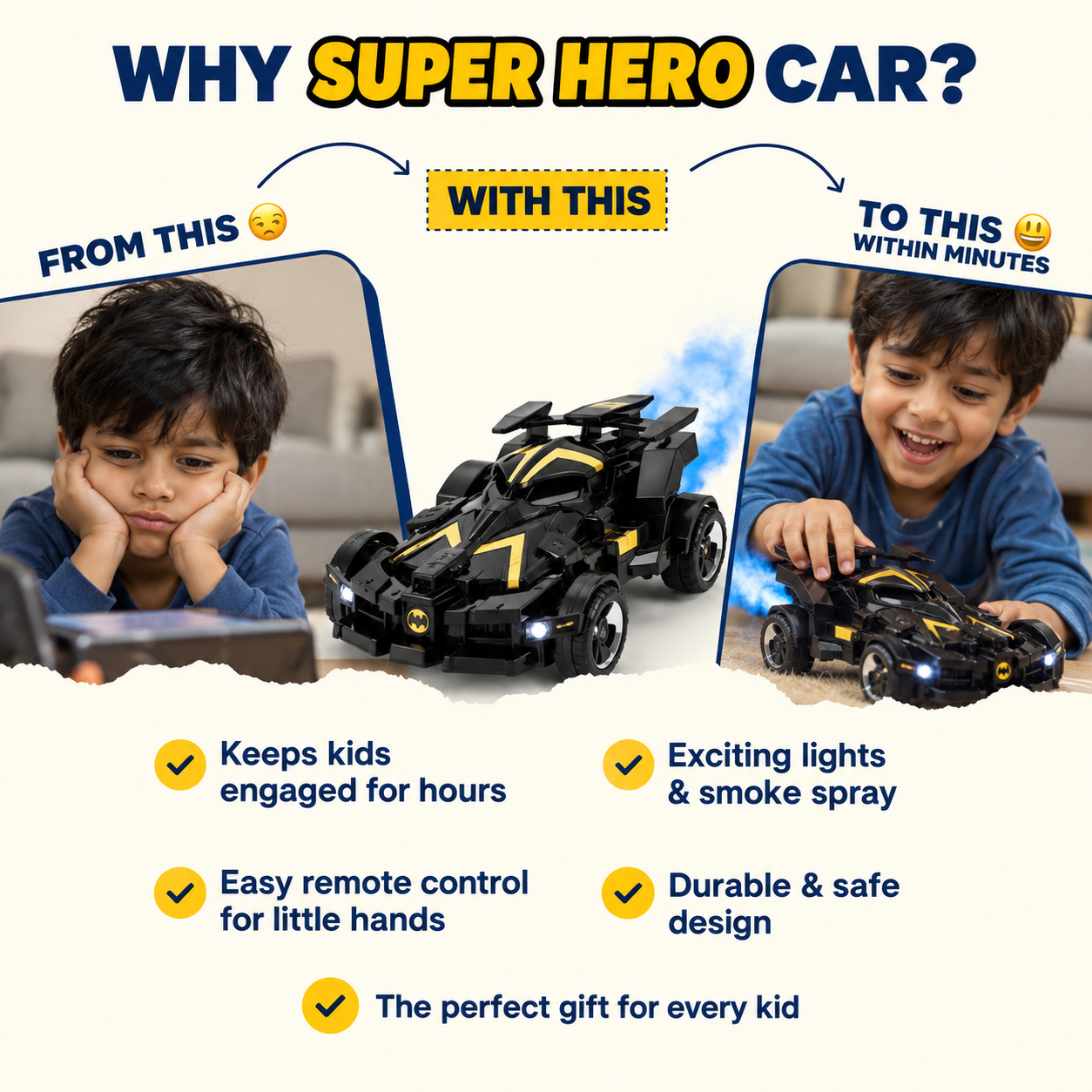 Batmobile Car Toy