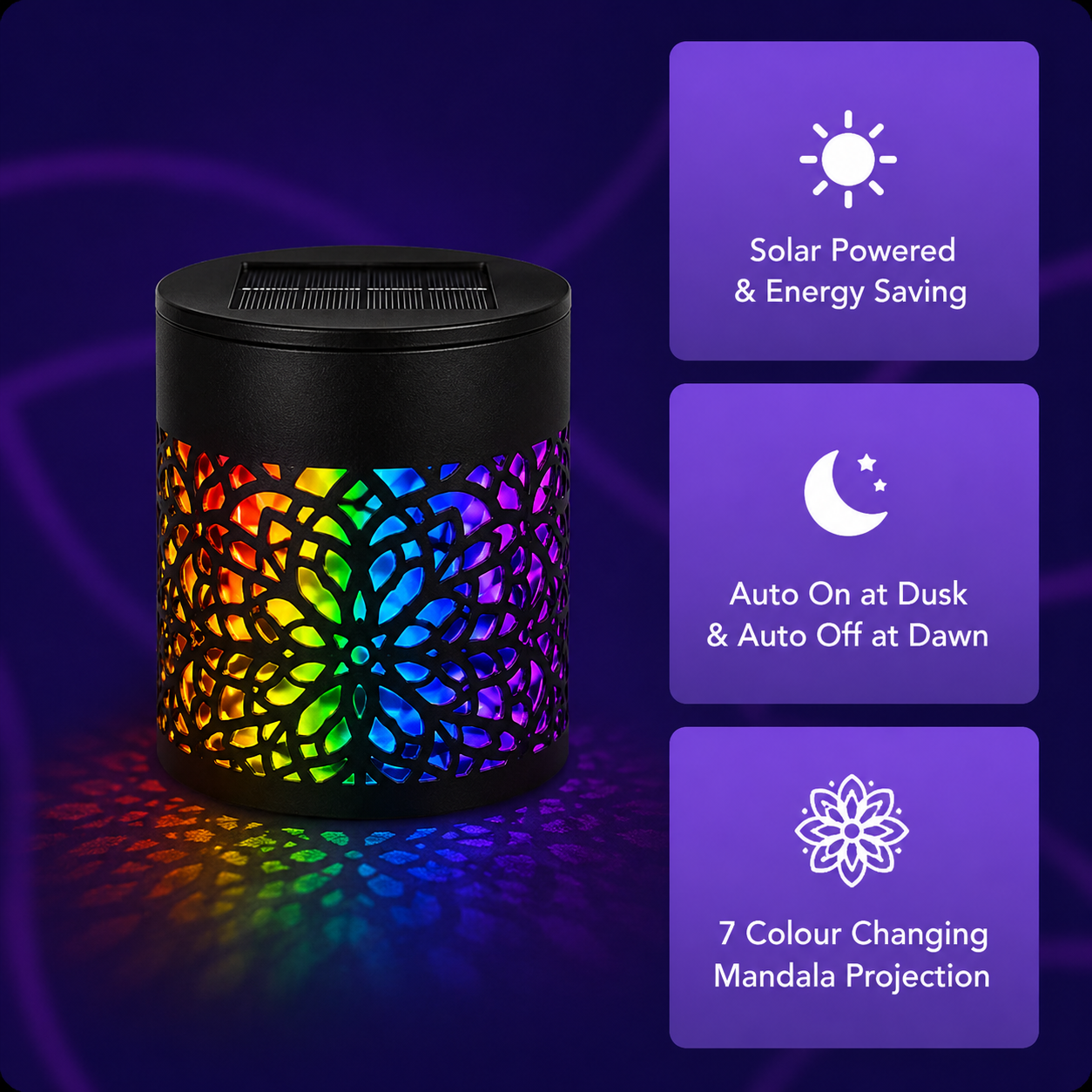 Solar Mandala Light