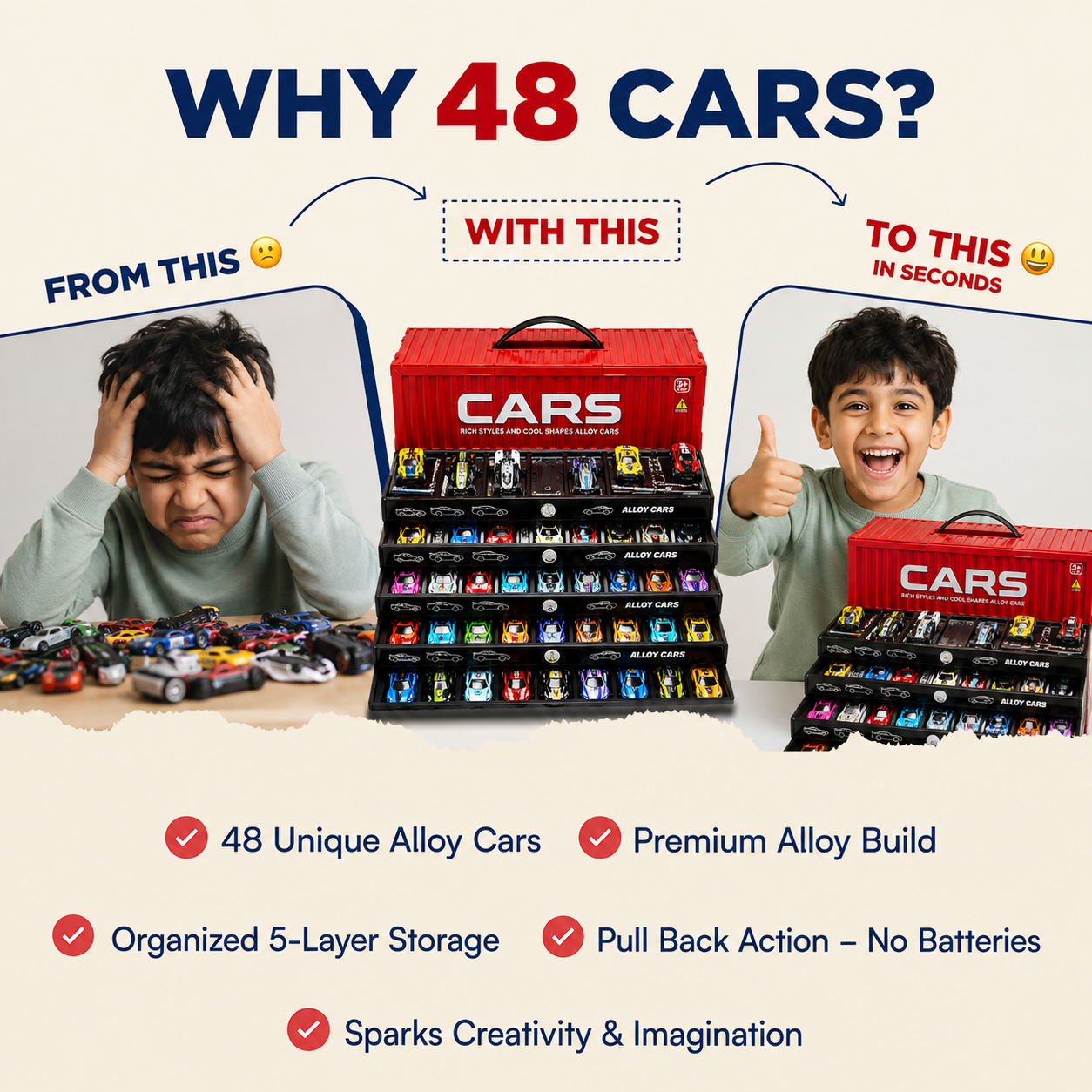 48 Racing Car Set