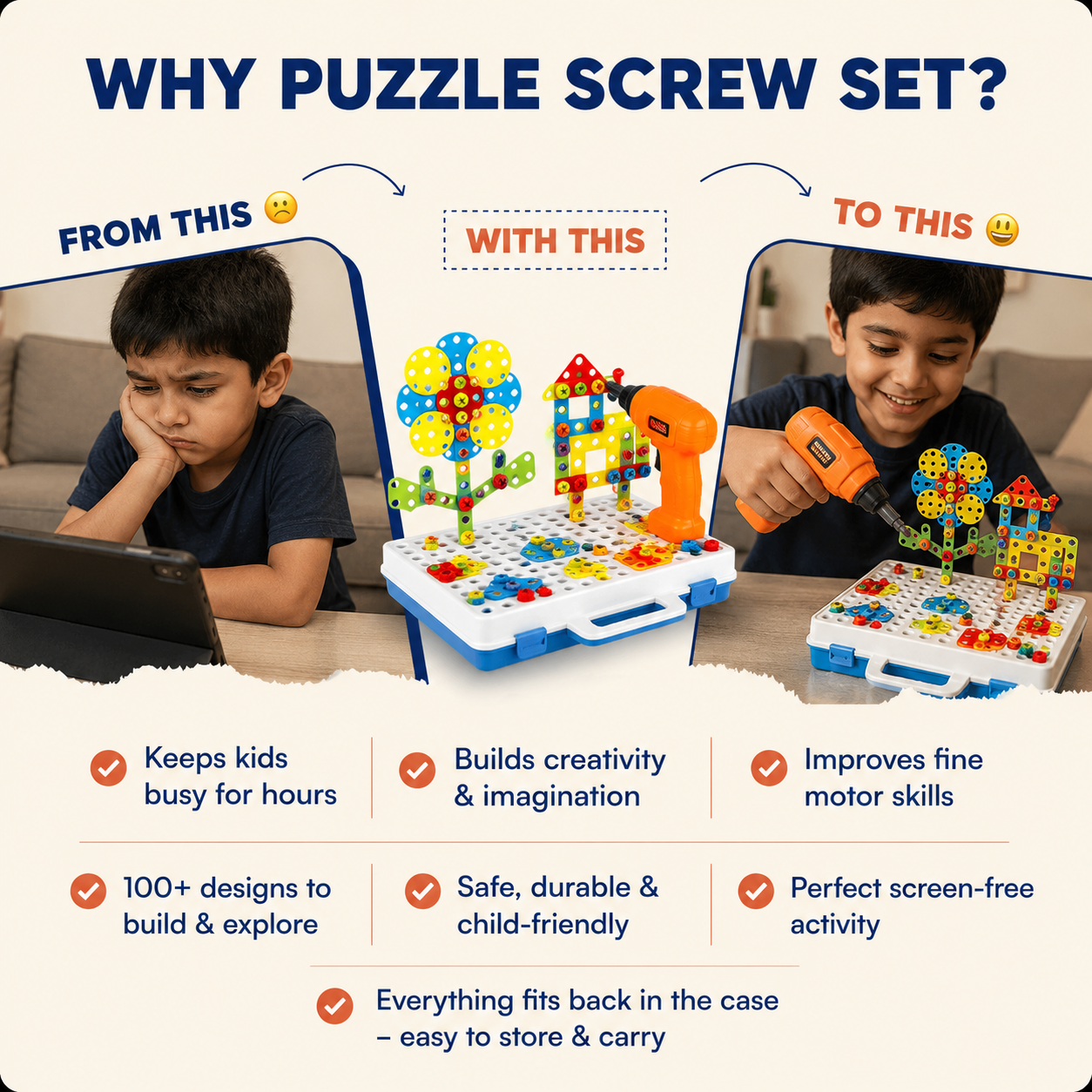 Puzzle Screw Set