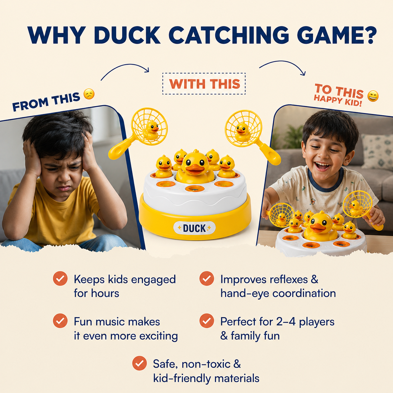 Duck Catching Game