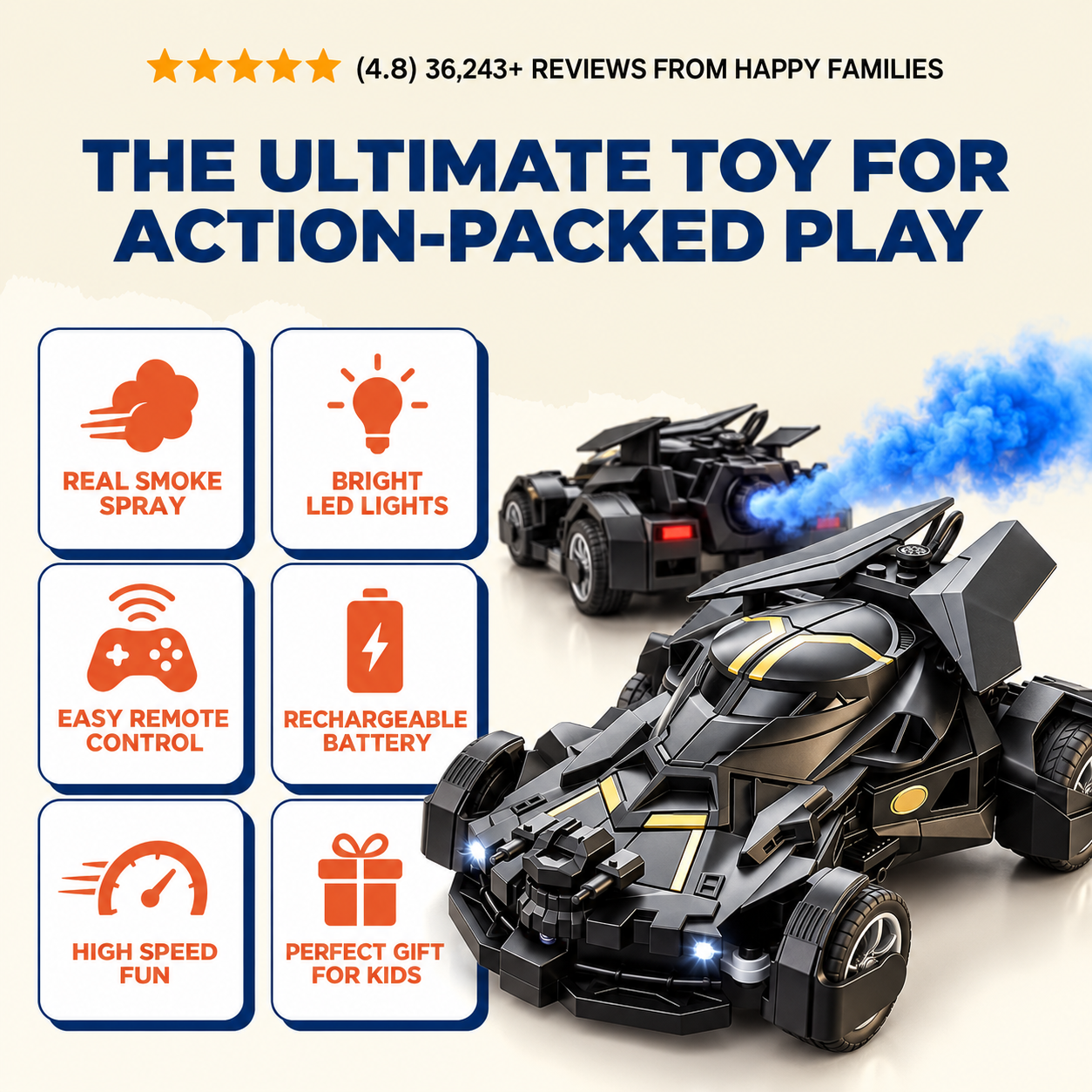Batmobile Car Toy