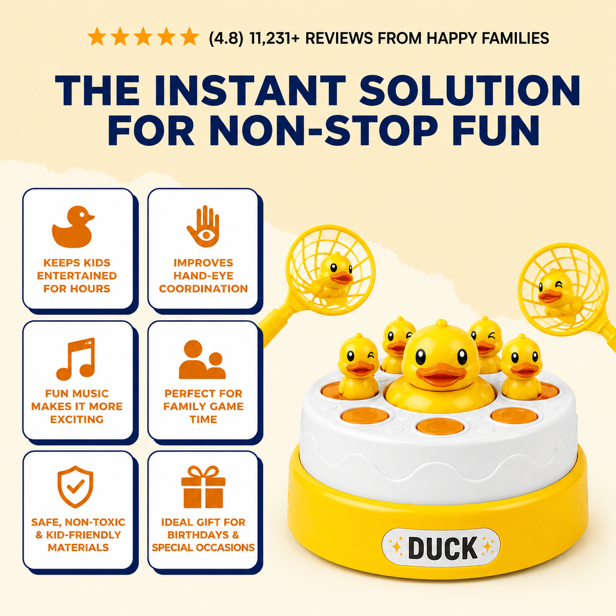 Duck Catching Game
