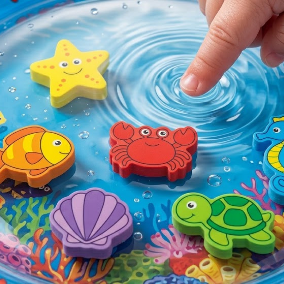Develops Your Baby's Core Strength Through Visual Play