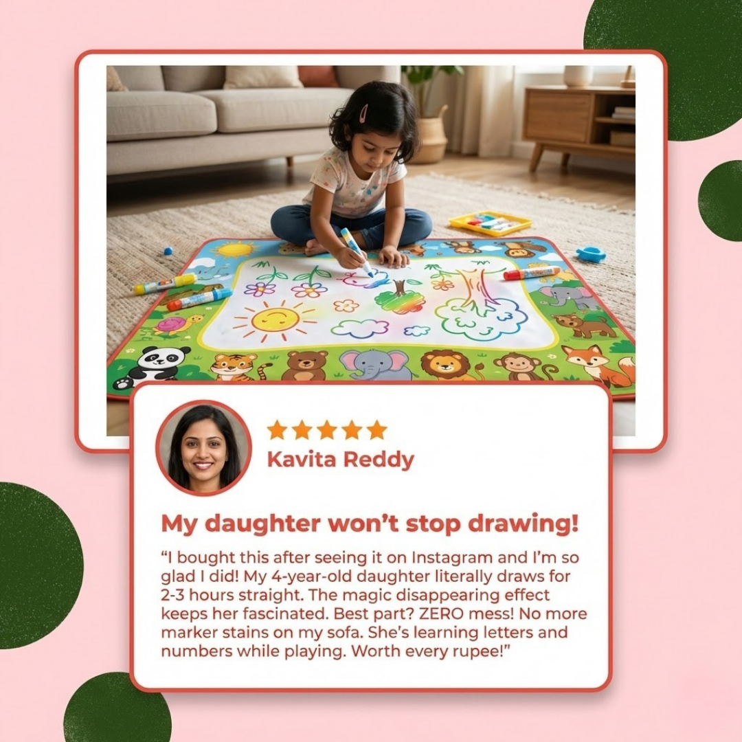 Reusable Doodle Mat