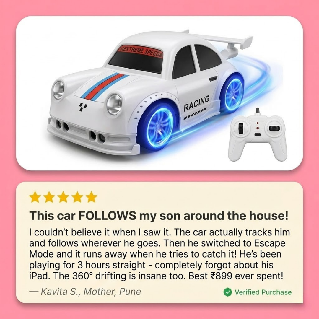 Sensor Racing Car (Remote Control)