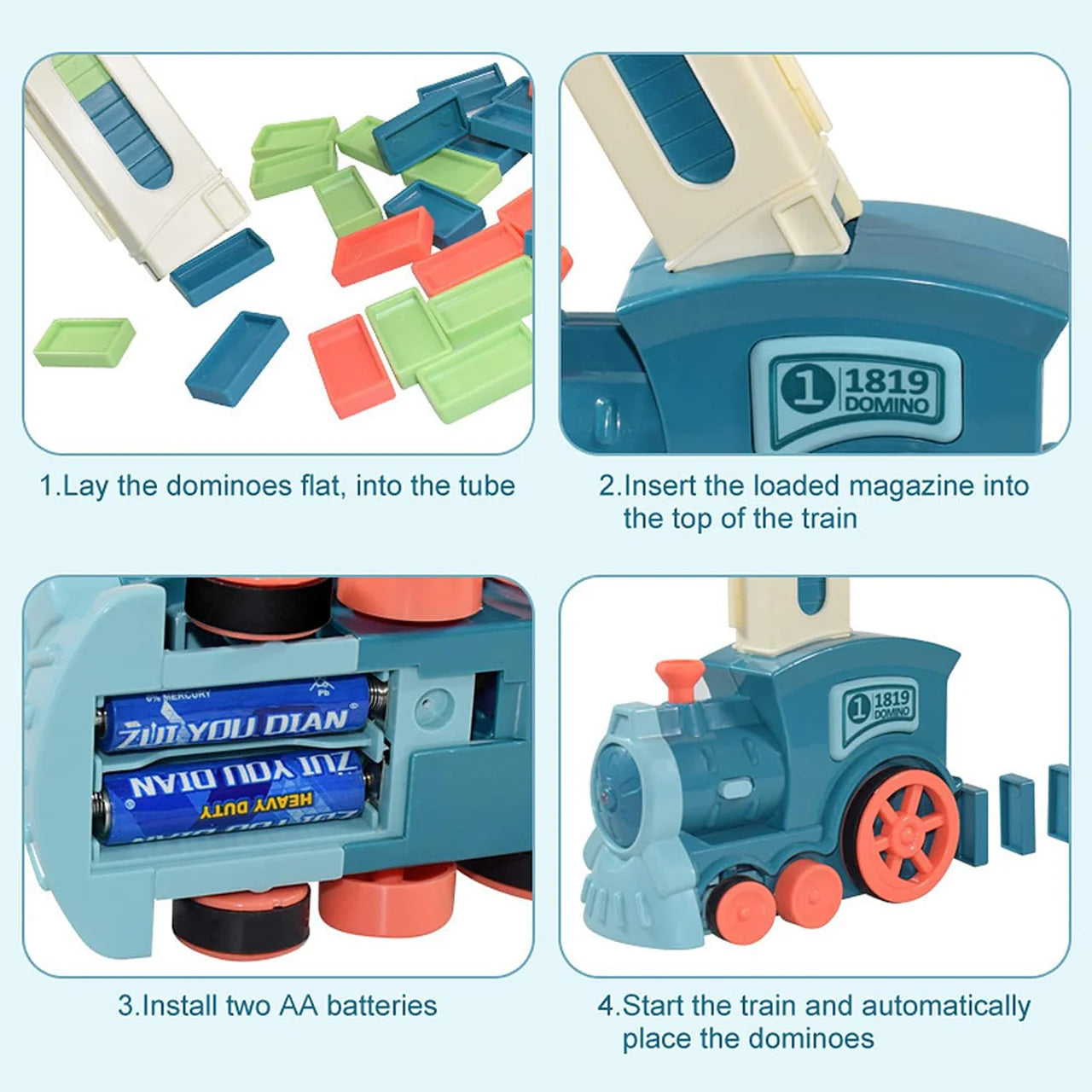 Domino Toy Train