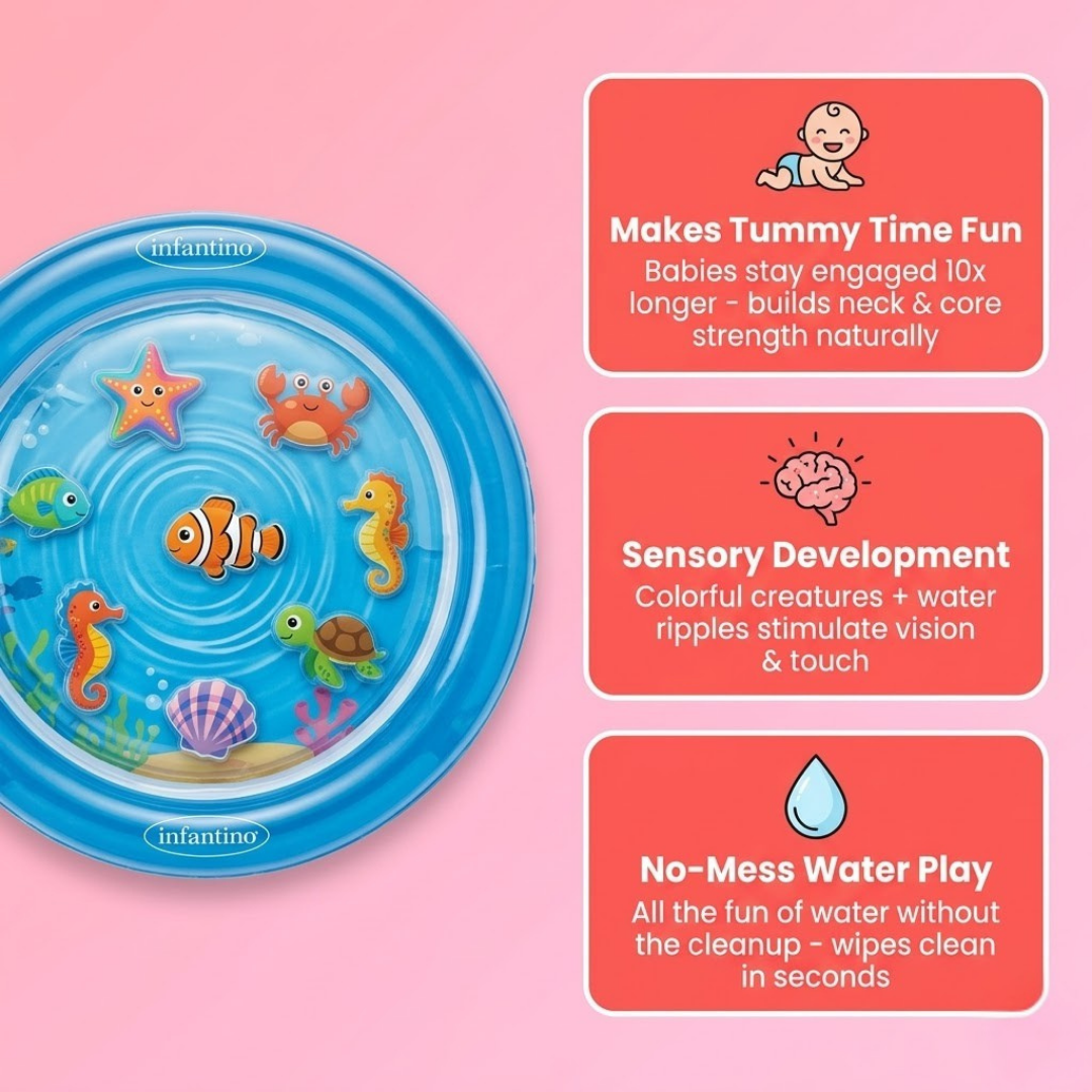 Round Baby Water Mat