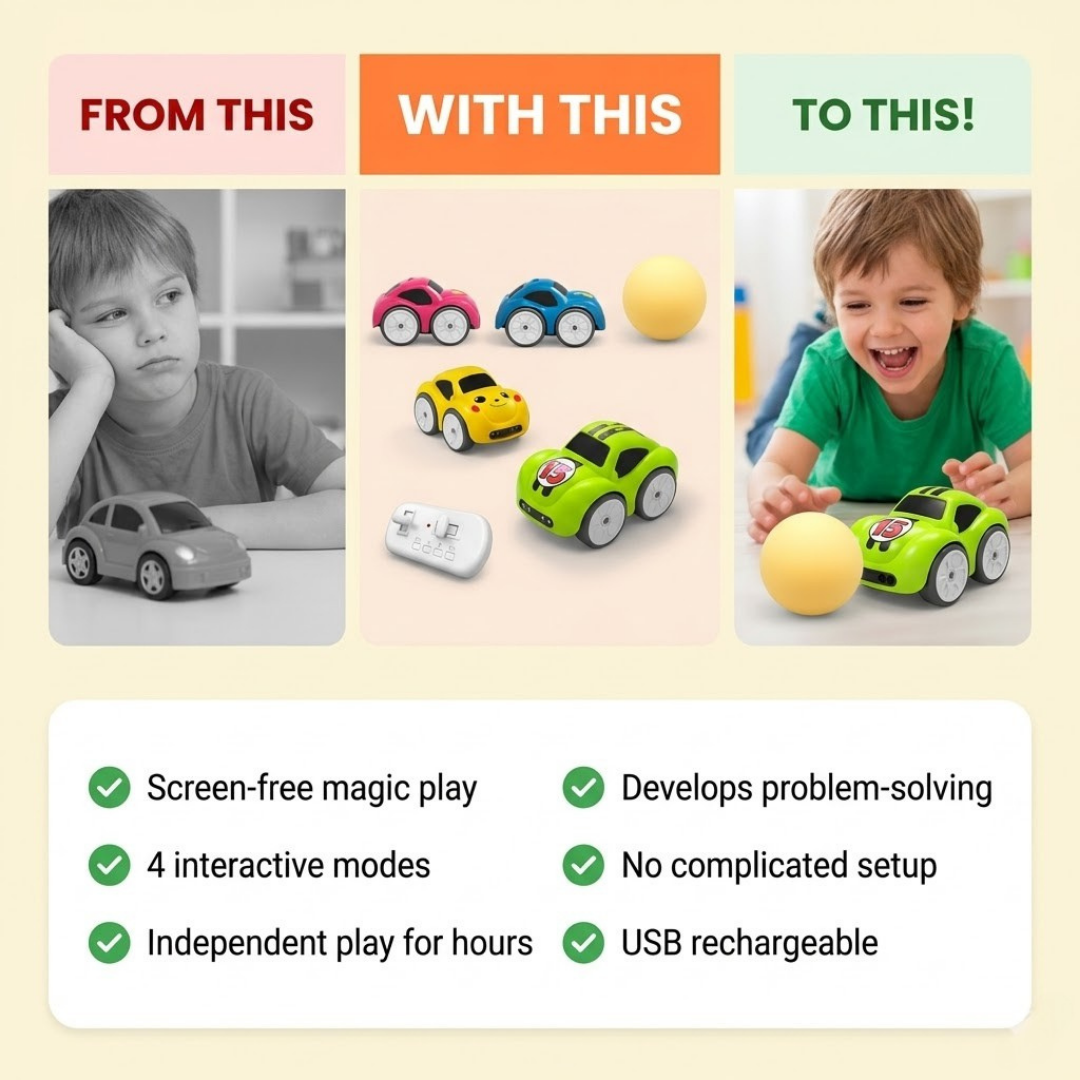 Full RC Remote Control Mode — For Precision Racing